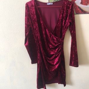 Velvet dress